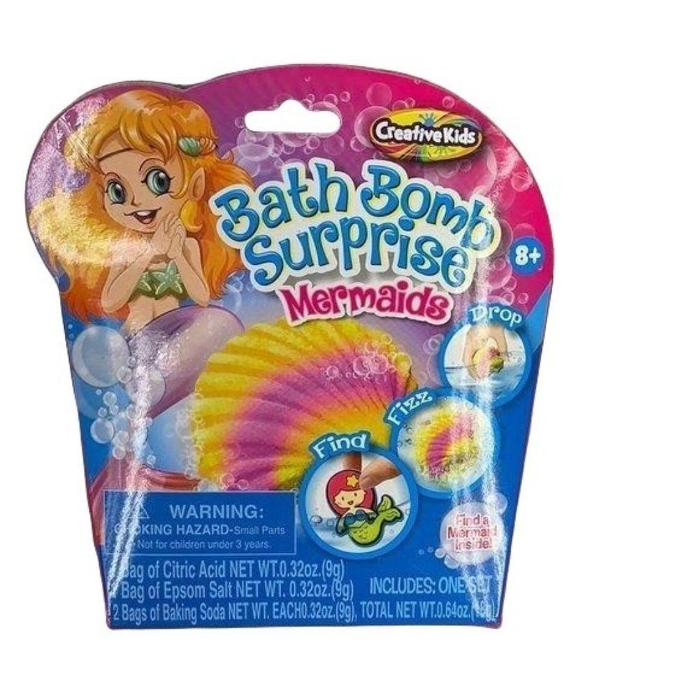 Creative Kids Bath‎ Bomb Surprise Craft Kit Mermaid